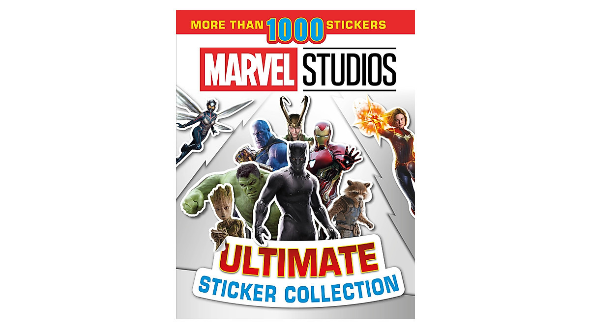 Ultimate Marvel Sticker Collection - Over 1000 Marvel Studios Stickers