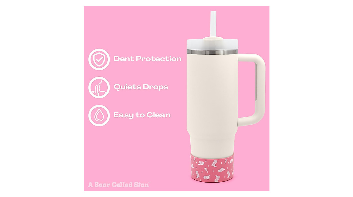 Silicone Water Bottle Boots for Hydro Flask & More | Pink Rodeo