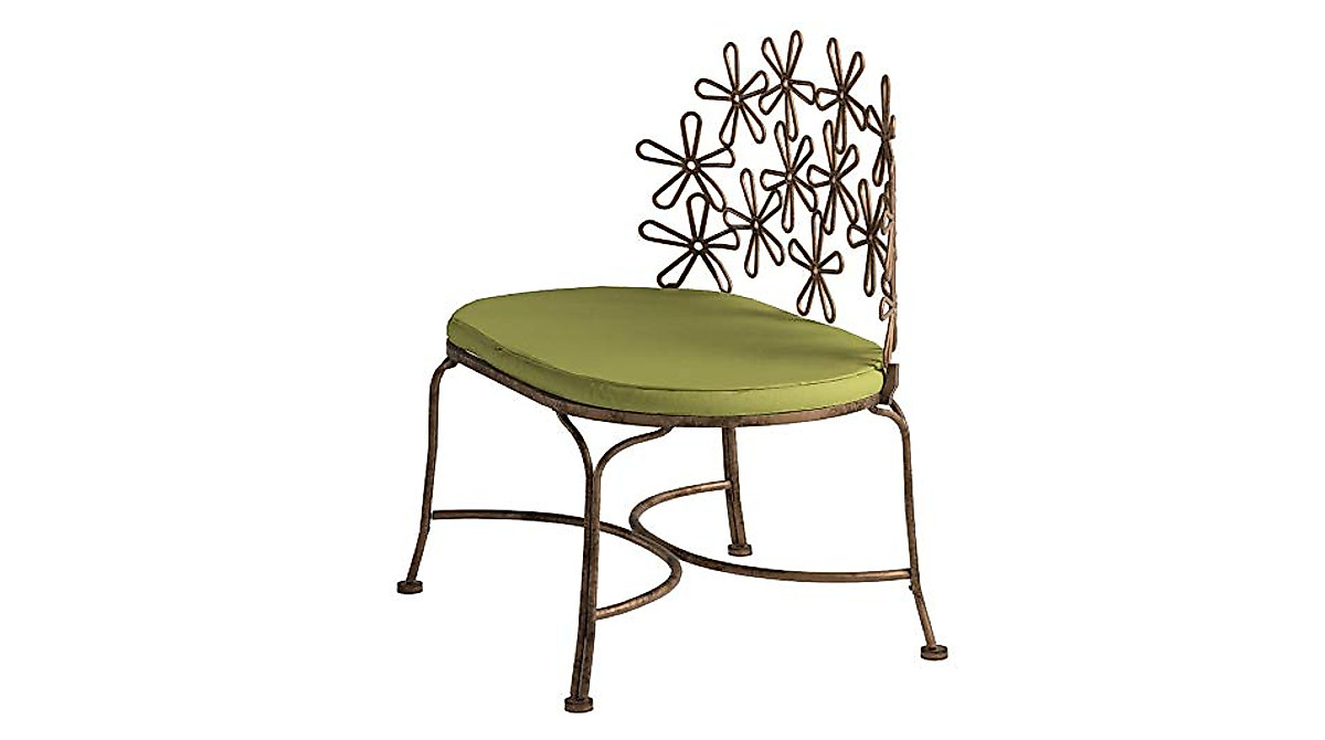 Deep Park Daisy Bench - Durable Indoor/Outdoor Steel Seating