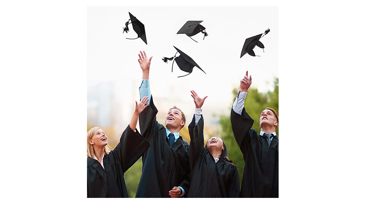 Roacasumy Graduation Cap Headband – Keep Your Style Intact