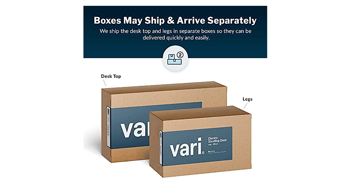 Buy the Vari Curve Electric Standing Desk - Ergonomic & Modern