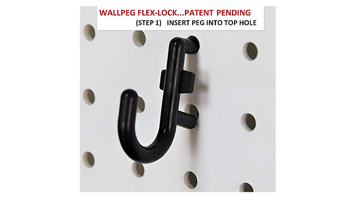 WALLPEG 48-inch Pegboard Organizer - Secure Tool Storage