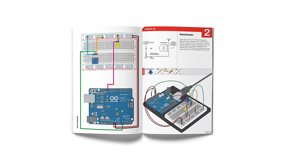 Vilros Arduino Uno Starter Kit - 190+ Electronics Components
