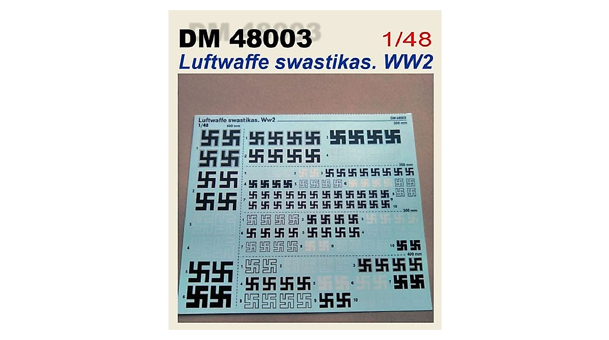 Dan Models 1/48 Swastika Sign for WW2 Luftwaffe Aircraft