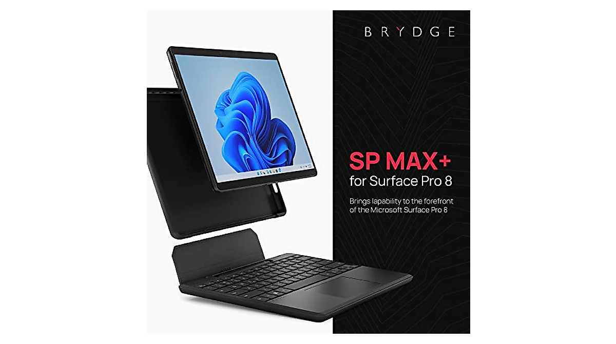 Brydge SP MAX+ Rugged Case & Keyboard for Surface Pro 8