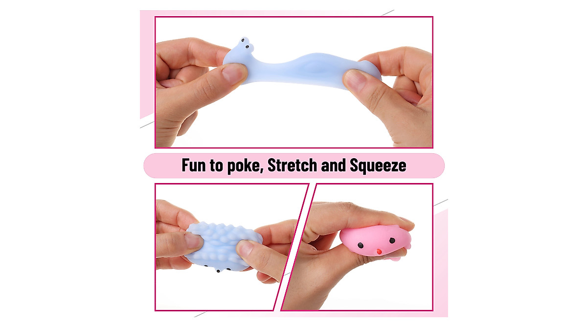 Mr. Pen Squishy Toys - 12 Pack for Stress Relief Fun