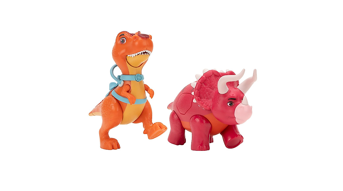 Dino Ranch Deluxe Dino 2-Pack – Fun Toy Dinosaurs for Kids