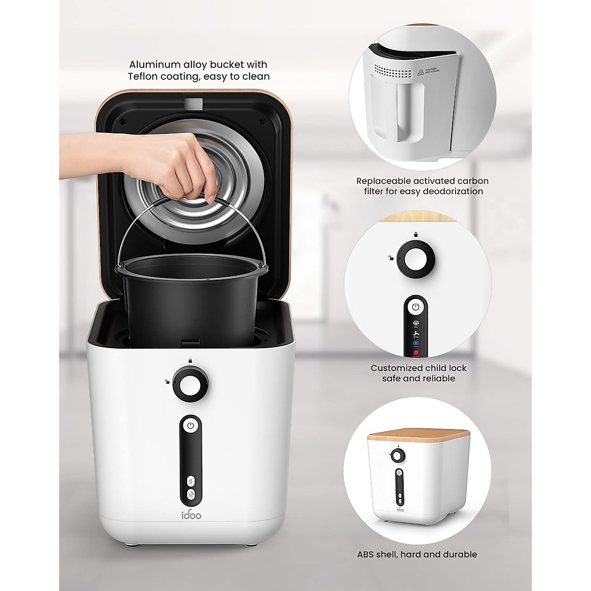 Buy iDOO 3L Smart Electric Composter for Kitchen