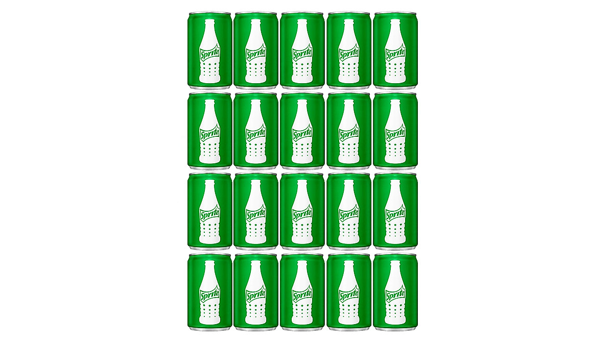 Refreshing Sprite Mini Cans - 20 x 7.5 Oz Pack | No Caffeine