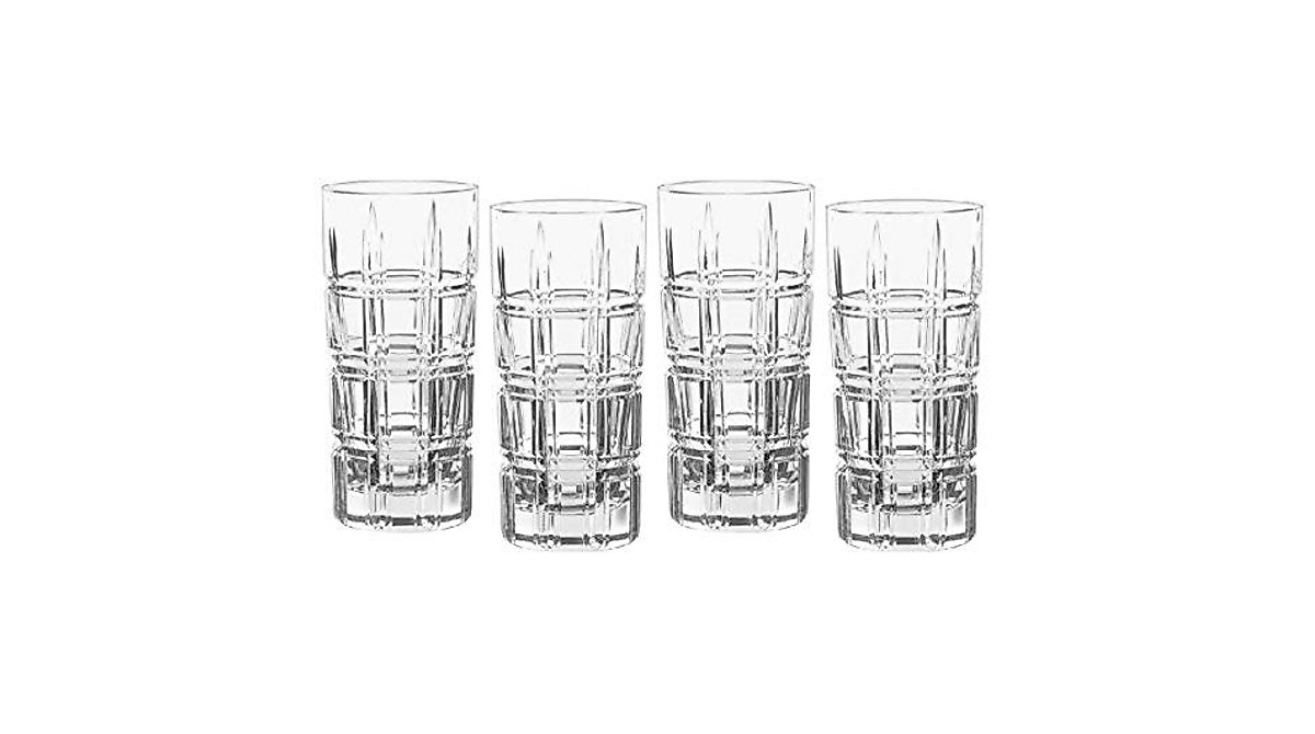 Marquis Waterford Crosby Highball Glasses Set of 4