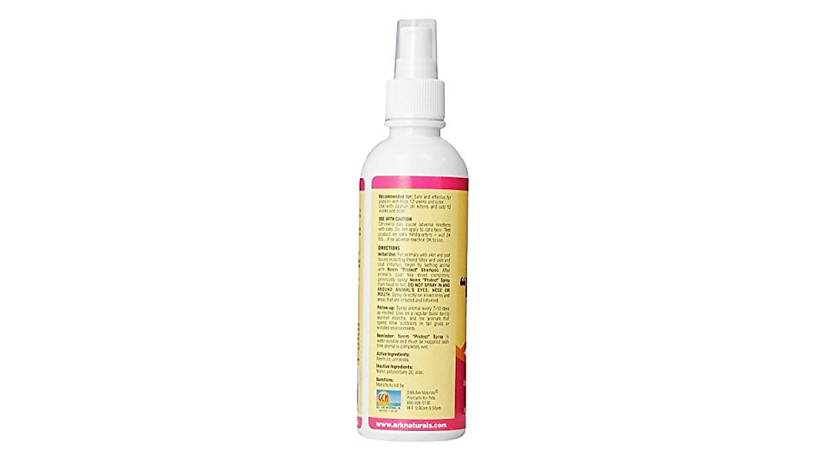 ARK NATURALS Neem Protect Spray for Cats and Dogs | Relieves Itching