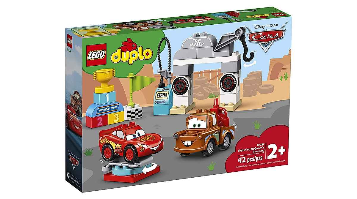 LEGO DUPLO Disney & Pixar Cars Lightning McQueen Race Set for Toddlers