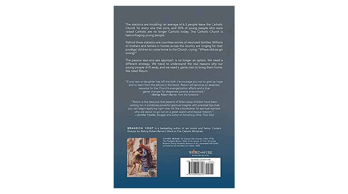 Return: How to Draw Your Child Back to the Church | Book Guide