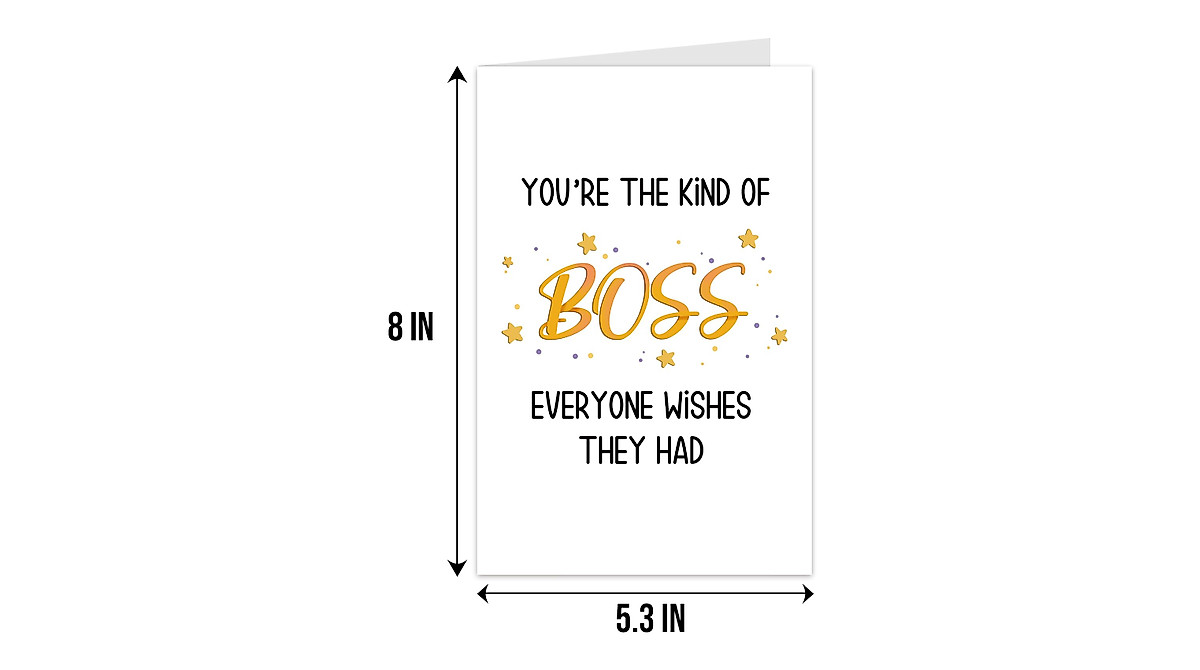 Boss Day Cards for Men & Women | Perfect Gift for Any Occasion