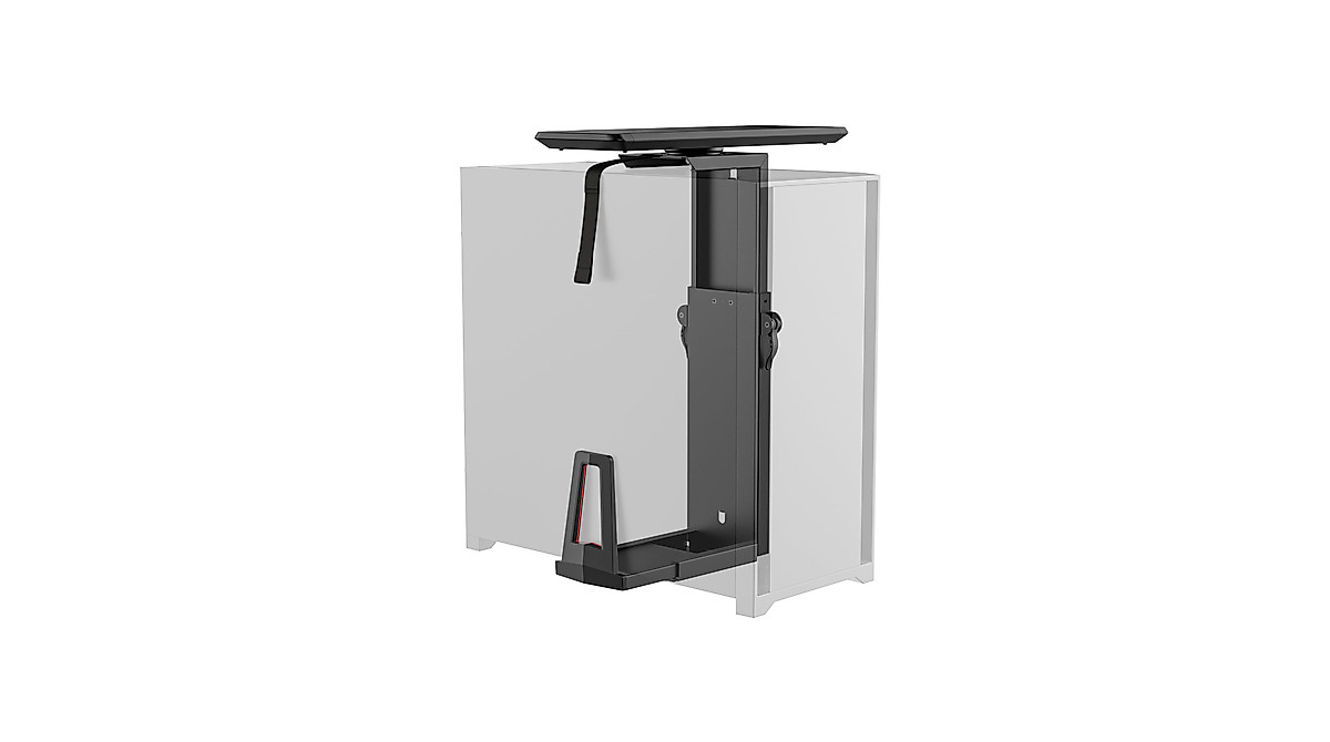 Mount-It! Adjustable CPU Under Desk Mount Bracket