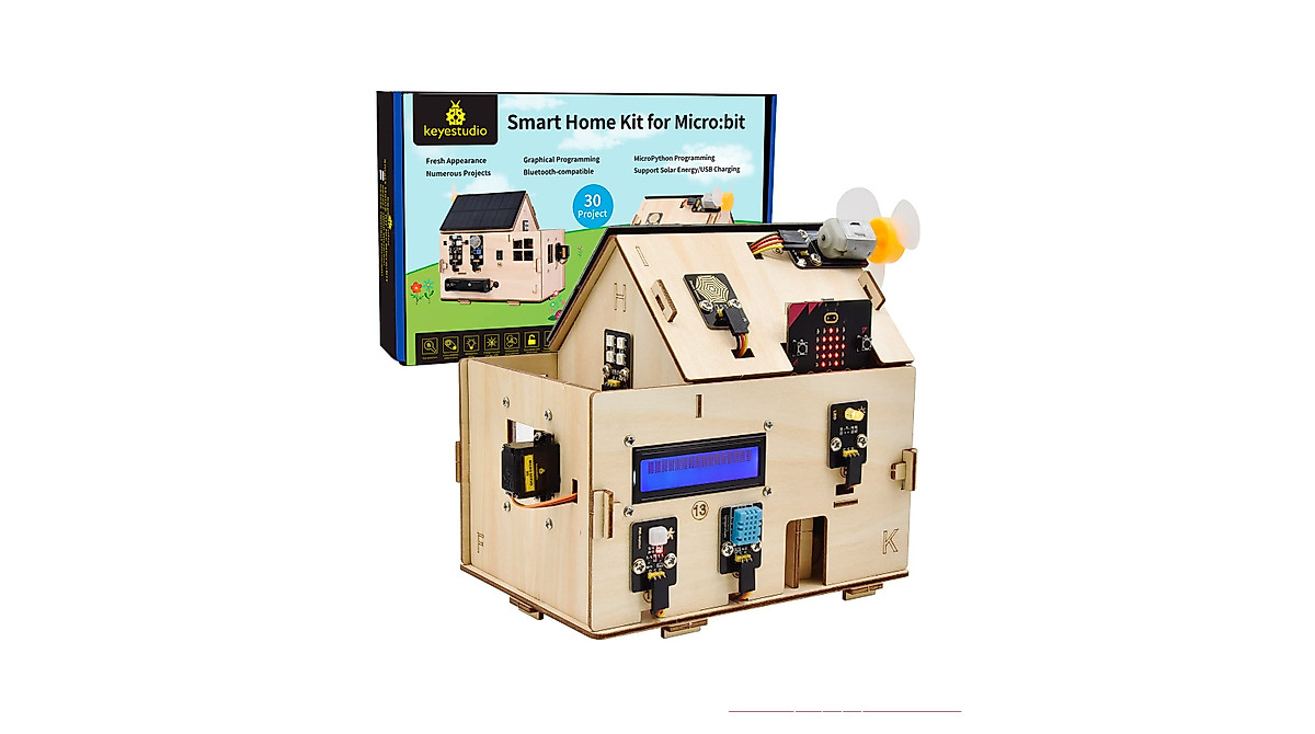 KEYESTUDIO Microbit Smart Home Kit - Fun Learning for Kids