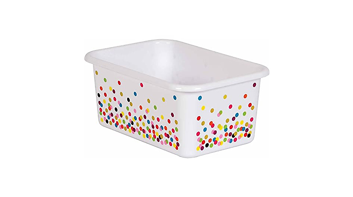 Shop Teacher Created Resources Confetti Storage Bins - 3 Pack