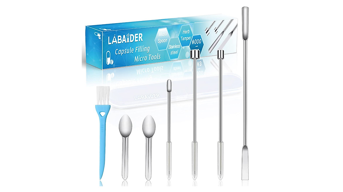 Capsule Filling Tools Kit for DIY Supplements & Labs | LabAider