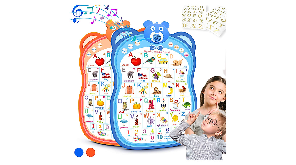 My ABC Talking Friend Alphabet Toy - Interactive Learning Poster for ...