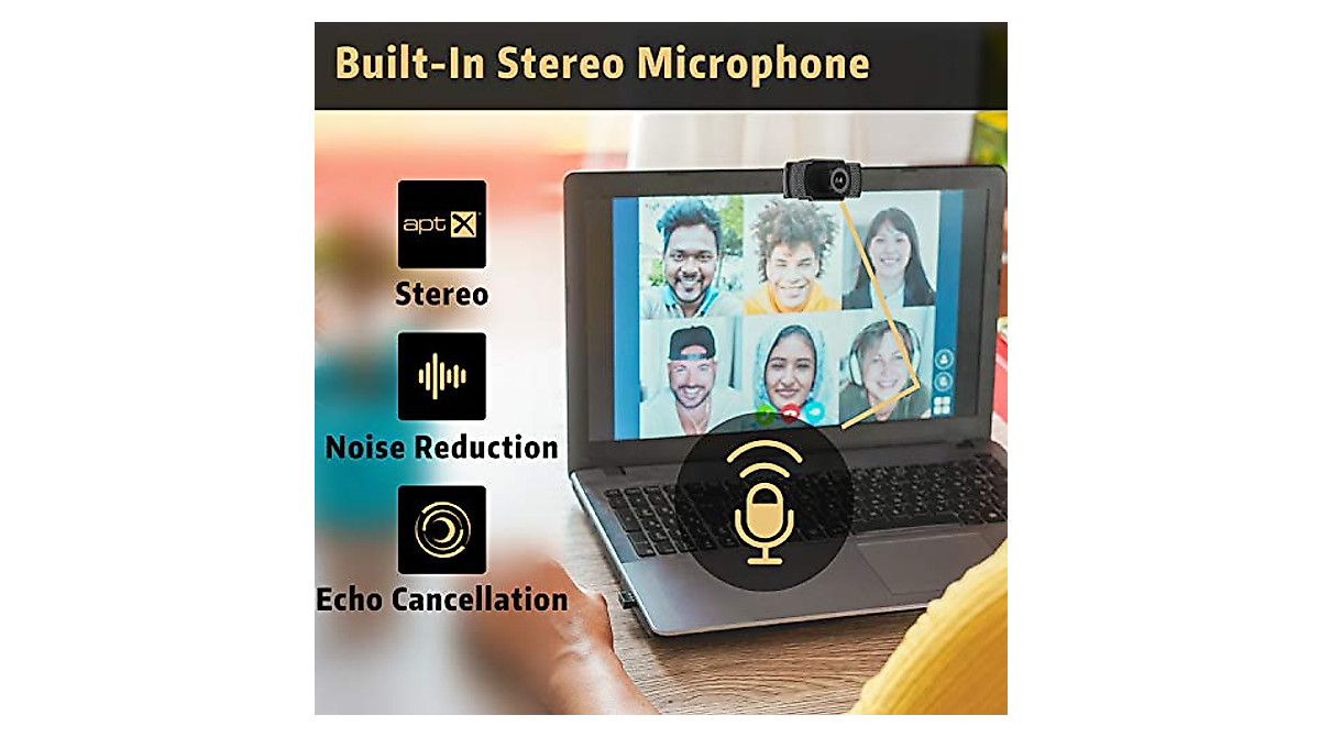Septekon 1080P HD Webcam - Perfect for Streaming