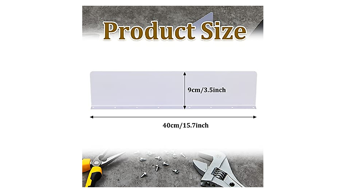 4 Pcs Gutter Splash Guards for Easy Rainwater Control