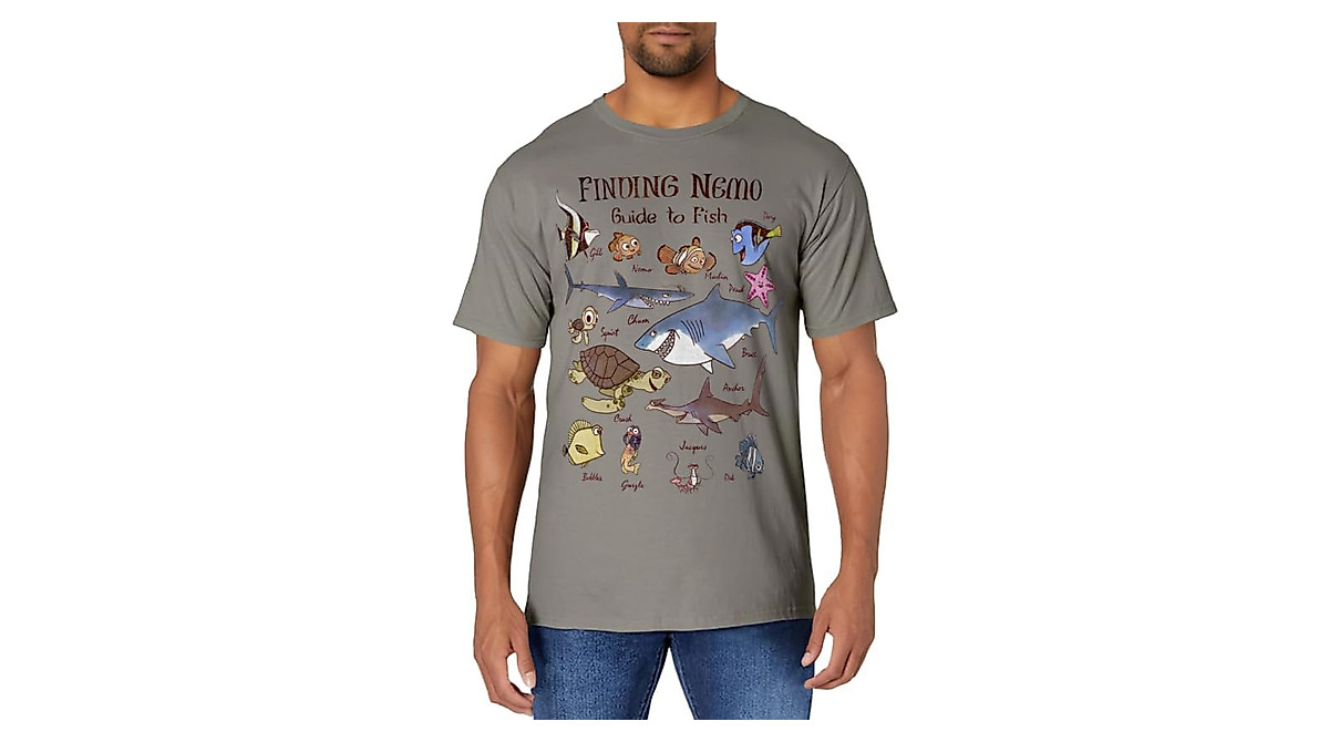 Find Nemo T-Shirt - Official Disney Pixar Finding Nemo Apparel
