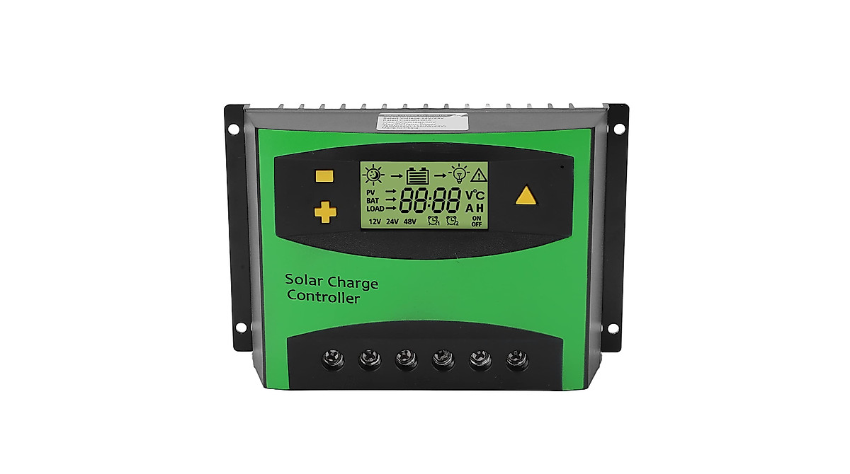 Efficient Solar Charge Controller 60A LCD Display for Home RV