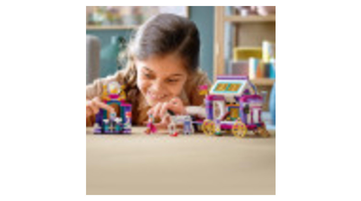 LEGO Friends Magical Caravan Building Kit for Creative Kids