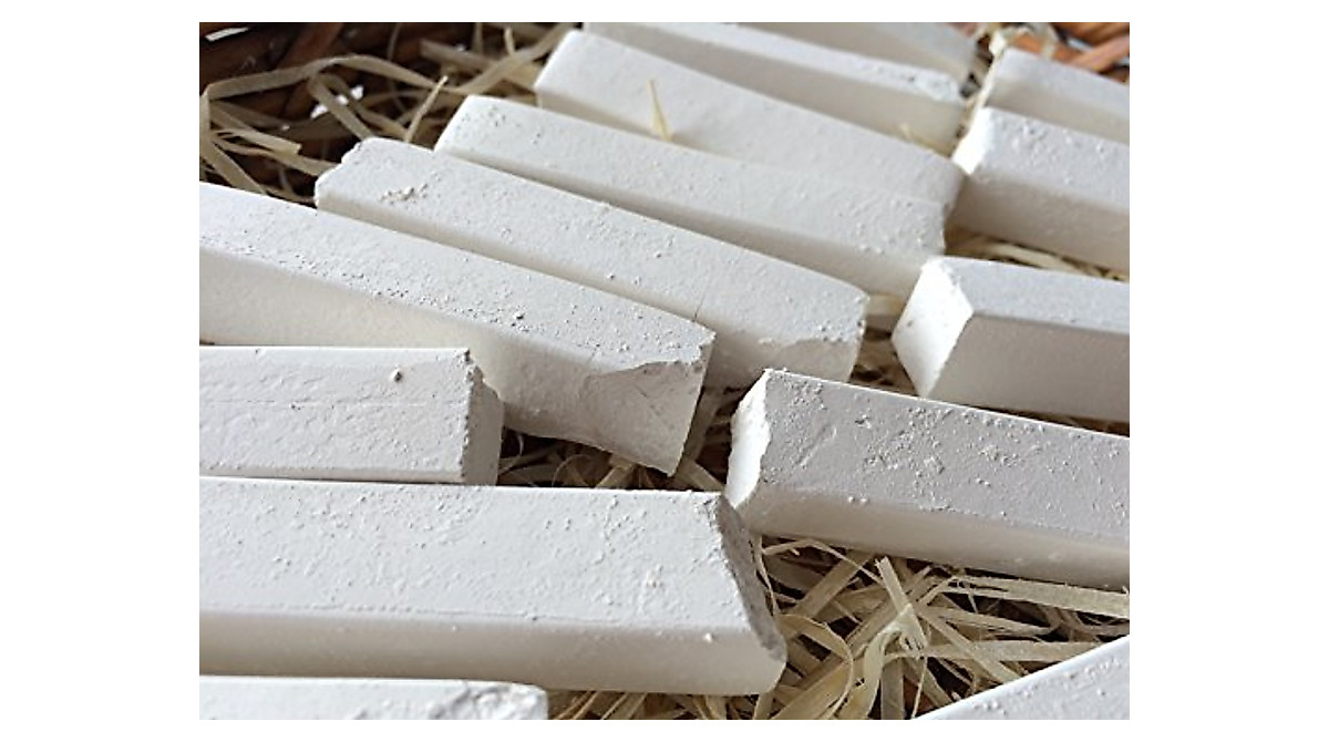 UCLAYS Edible Chalk Chunks - Natural 4 oz for Eating