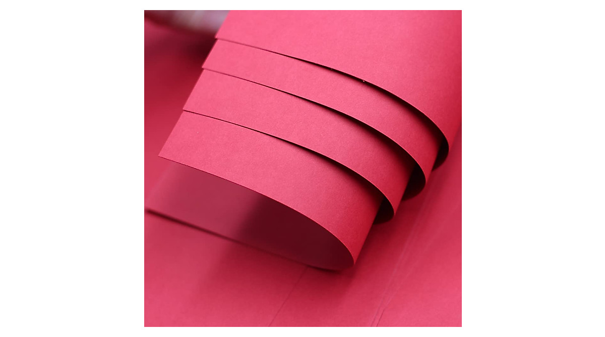 Red Cardstock Paper 20 Sheets 8.5 x 11 - Perfect for DIY Crafts ...
