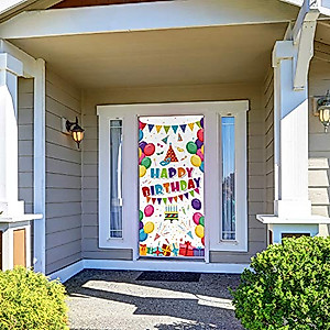 Happy Birthday Party Decorations Colorful Birthday Banner Backdrop Large Happy Birthday Yard Sign Background It's My Birthday Party Indoor Outdoor...