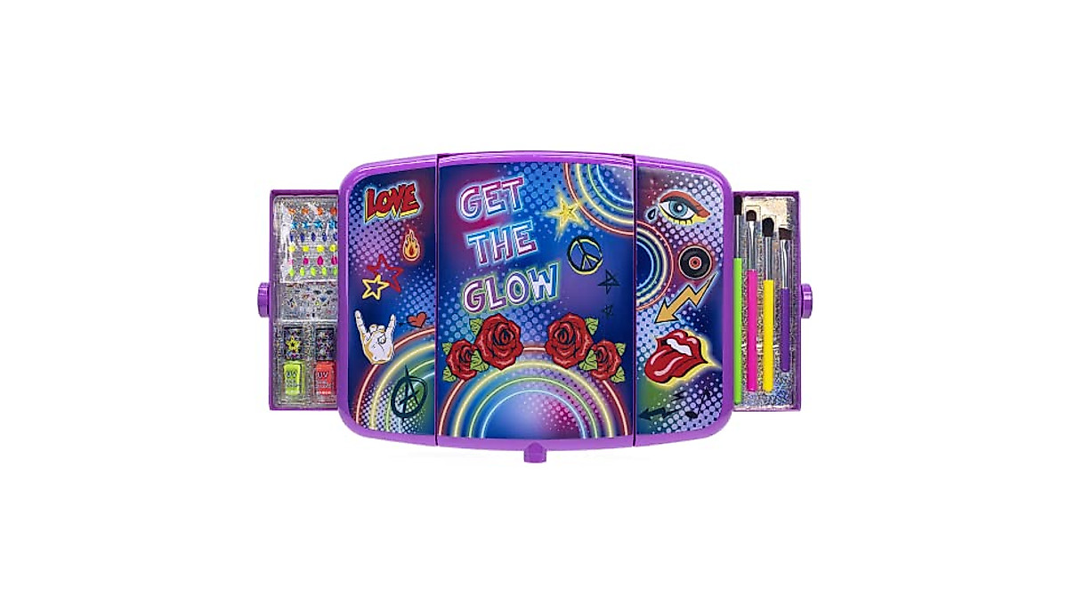 Townley Girl UV Makeup Set for Parties & Sleepovers