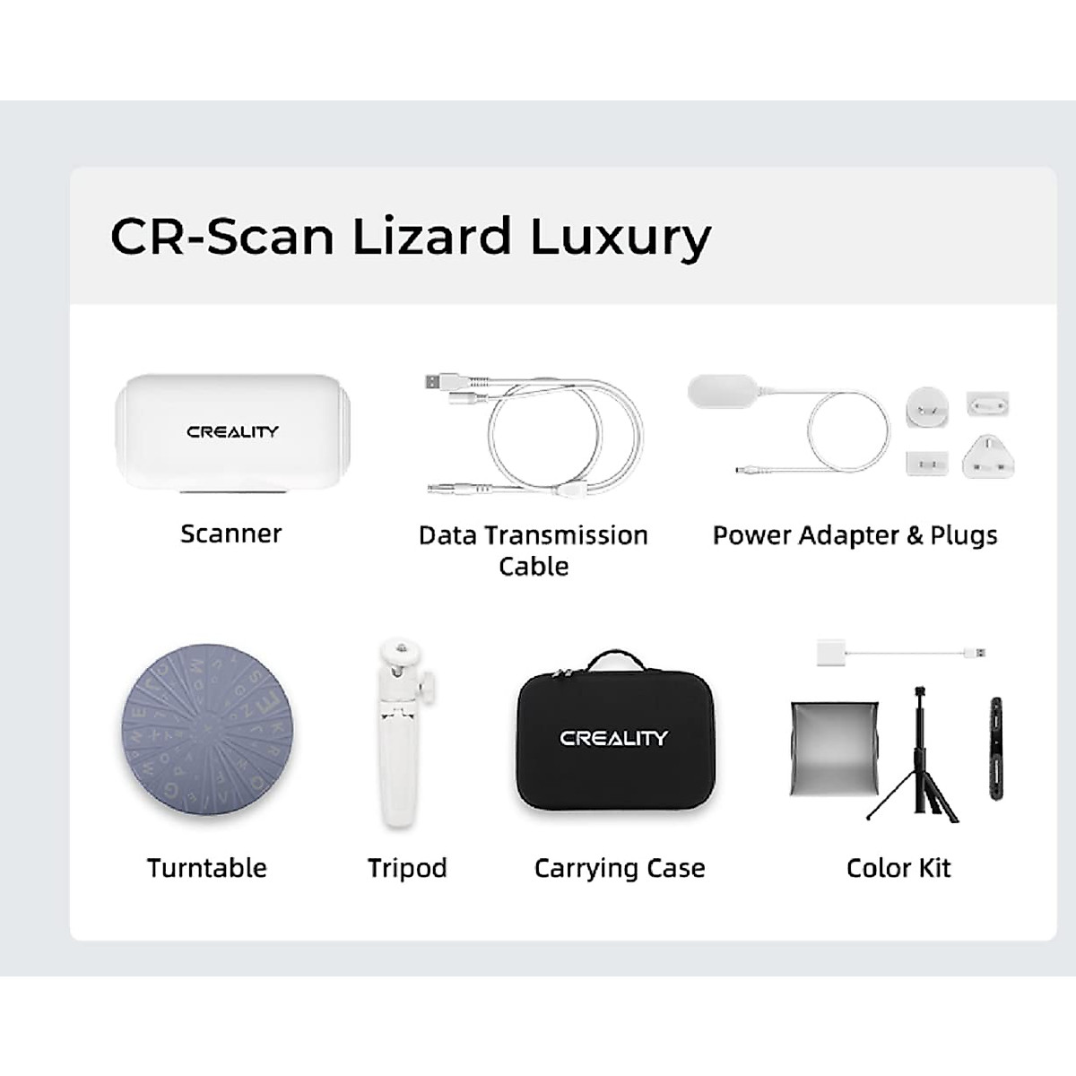 Creality 3D Scanner - Portable High-Precision Color 3D Scanning
