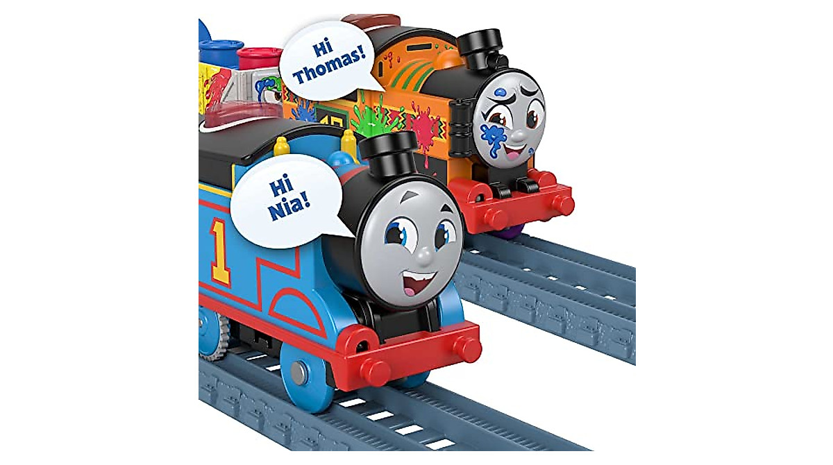 Thomas & Friends Motorized Talking Train with Annie & Clarabel | Ages 3+