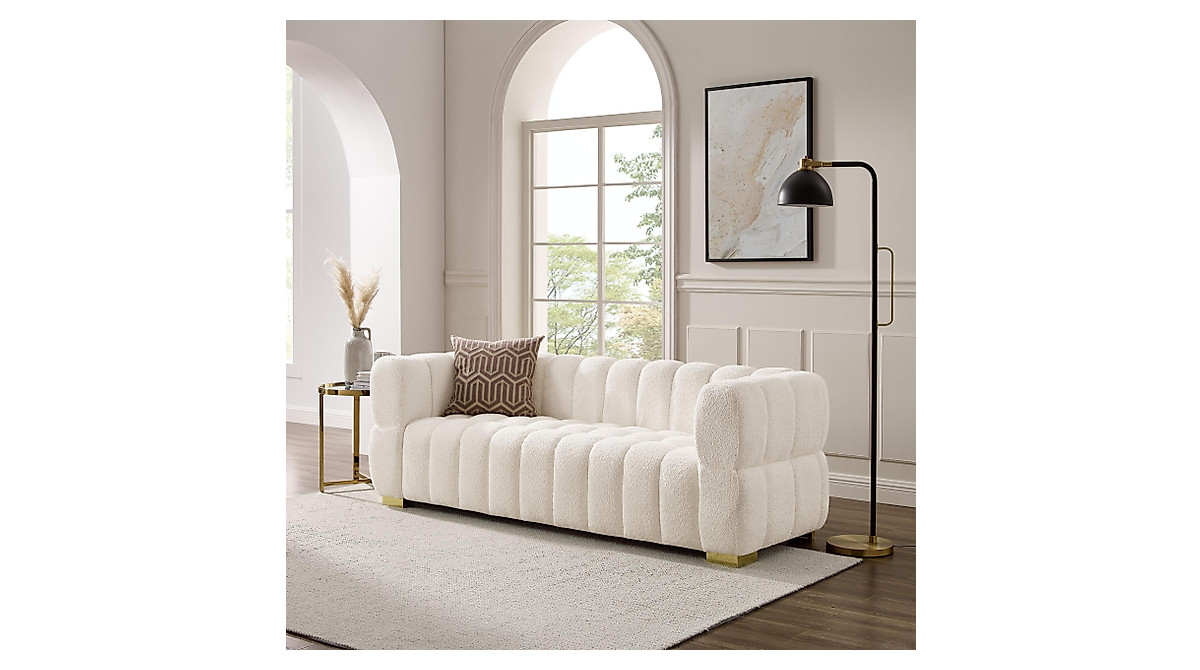 VANOMi Modern 3-Seat Sofa - Stylish & Comfortable