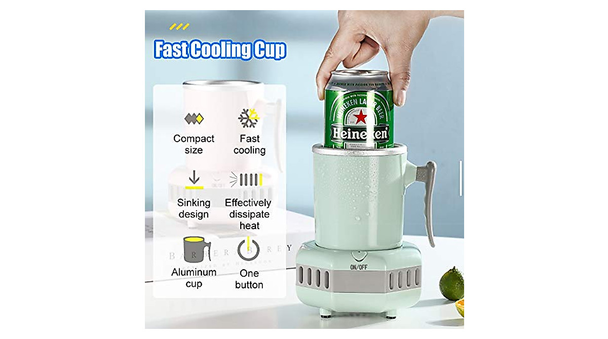 NORMIA RITA Electric Beverage Cooler - Quick Chill Cup