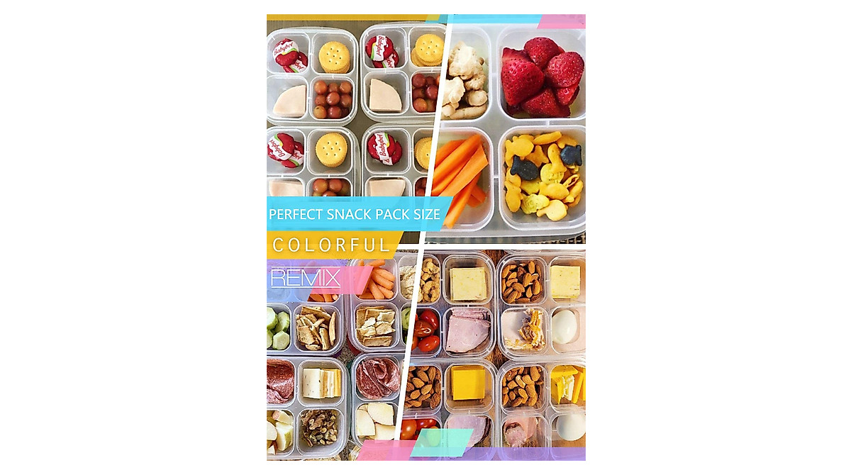 WEEK NINE Reusable Bento Lunch Boxes - Set of 5