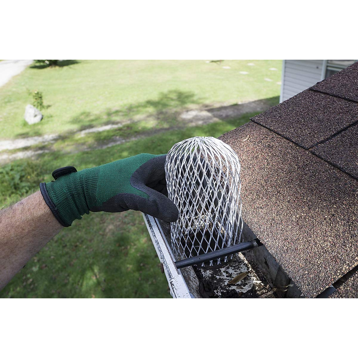 Downspout Covers 6-Pack: Stainless Steel Gutter & Rodent Guard