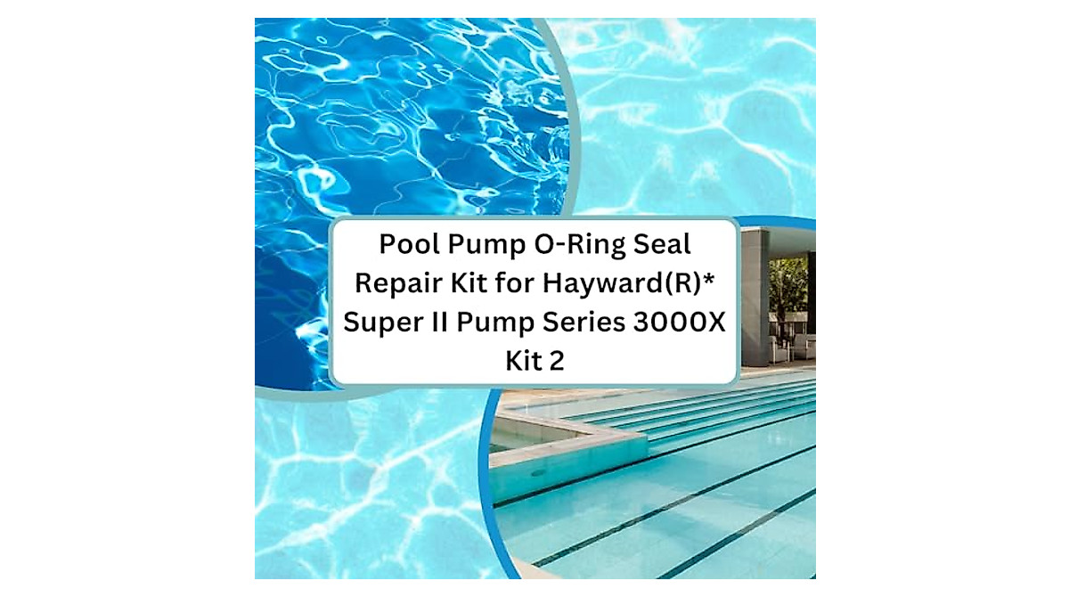 Carjo Pool Pump O-Ring Seal Repair Kit for Hayward Super II