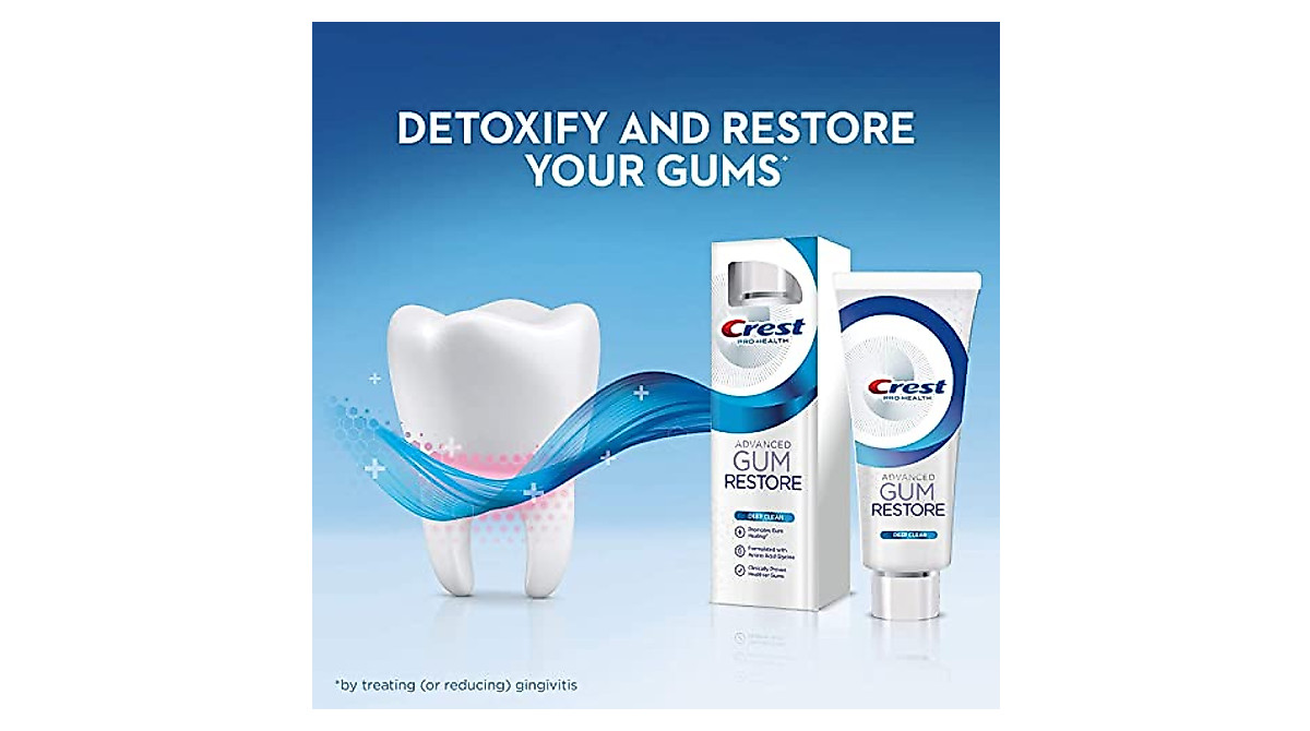 Crest Pro-Health Gum Restore Toothpaste - Deep Clean & Heal in 7 Days