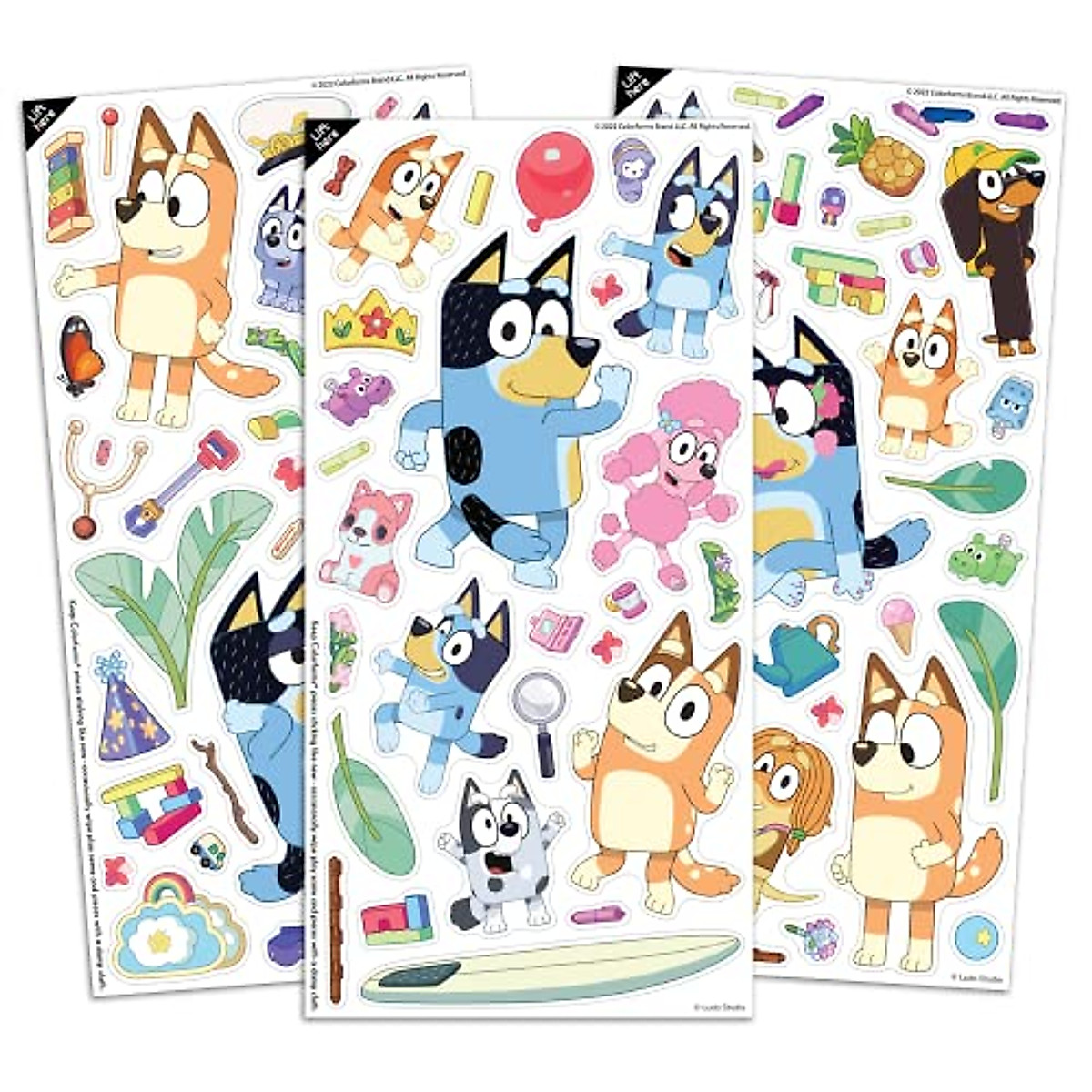Colorforms Bluey Set - Imaginative Play for Ages 3+