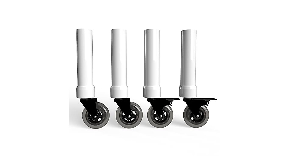 Karben RizeUp GO Mobile Table Risers for Bent-Leg Folding Tables