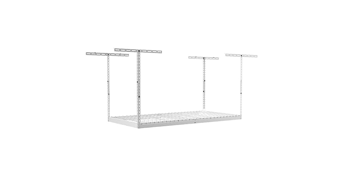SafeRacks Overhead Garage Storage Rack - Heavy Duty, Adjustable & Space ...