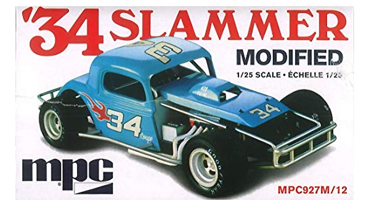 MPC 1934 Slammer Modified 2-Window Coupe Model Kit | 1:25 Scale