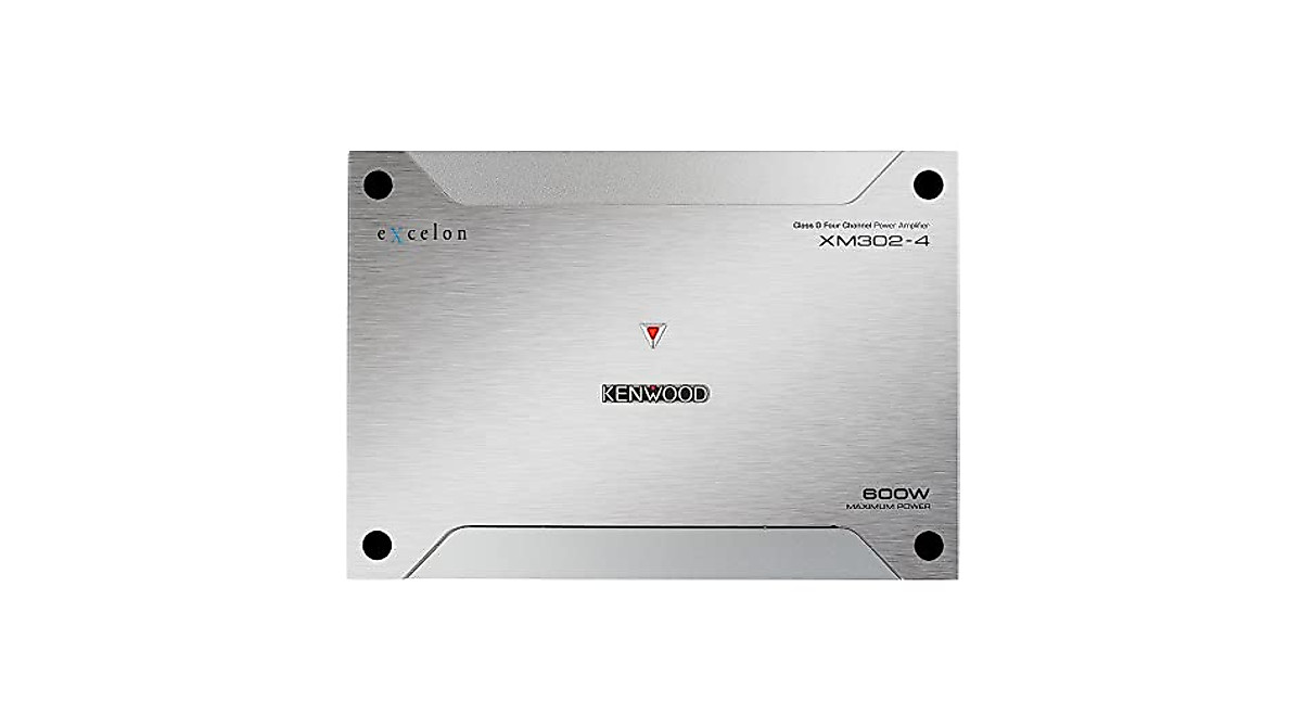 Kenwood eXcelon 4-Channel Marine Amplifier for Cars & Boats