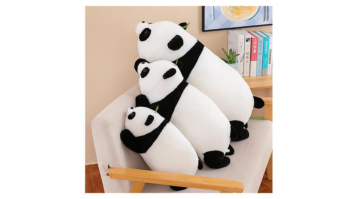 Cute Panda Plush Toy - Soft 19.7IN Hugging Body Pillow Gift