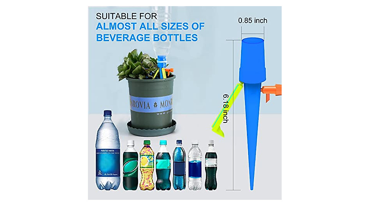 Self Watering Spikes - Auto Plant Irrigation for Indoor & Outdoor