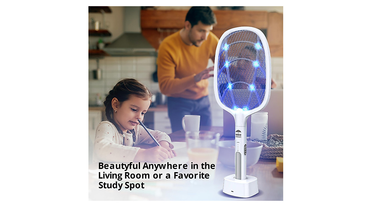 WBM SMART 2 in 1 Electric Bug Zapper for Home & Outdoor