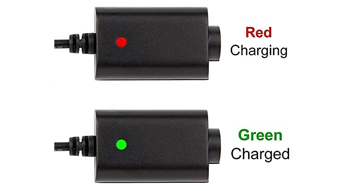 CNCATE 2-Pack Smart USB Cables with LED Indicator and Safety Features