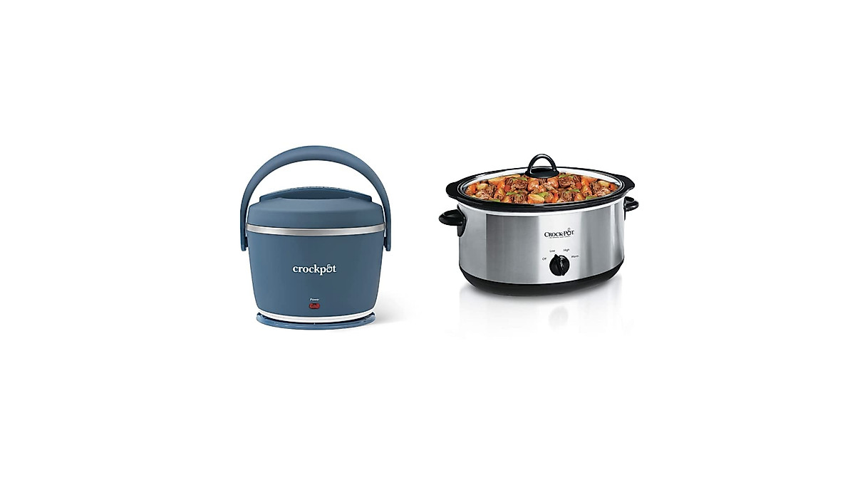 Crockpot Electric Lunch Box & 7-Quart Slow Cooker